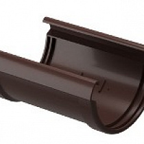 Соединитель желобов Шоколад LUX (59070)